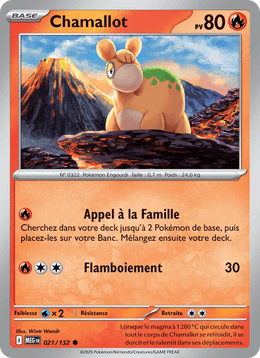 Chamallot 021/188 Pokémon Méga-Évolution (ME01)