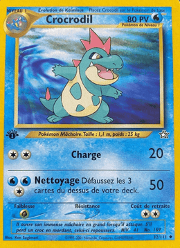 Crocrodil 32/111 Pokémon Neo Genesis (N1)