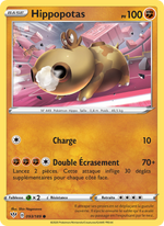 Hippopotas 93/201 Pokémon Ténèbres Embrasées