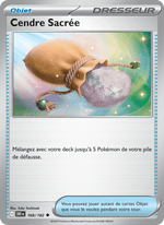 Cendre Sacrée 168/244 Pokémon Rivalités Destinées (EV10)
