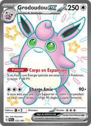 Grodoudou-ex 222/245 Pokémon Destinées de Paldea (EV4.5)