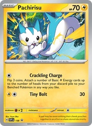 Pachirisu 158/PROMO — Pokémon Promo Écarlate et Violet (SVP)