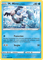 M. Mime de Galar 35/201 Pokémon Ténèbres Embrasées