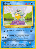Squirtle 93/130 Pokémon Base Set 2 (B2)