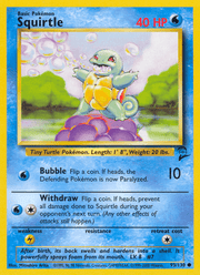 Squirtle 93/130 Pokémon Base Set 2 (B2)