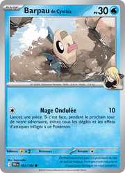 Barpau de Cynthia 052/244 Pokémon Rivalités Destinées (EV10)