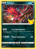 Yveltal 19/50 Pokémon Célébrations