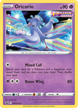 Plumeline SWSH210/PROMO — Pokémon Promo Épée et Bouclier (SWSHP)