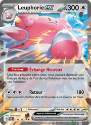 Leuphorie-ex 134/226 Pokémon Mascarade Crépusculaire (EV06)