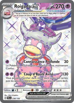 Roigada-ex - Slowking ex - Évolutions à Paldea 238