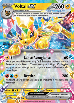 Voltali-ex 030/180 Pokémon Évolutions Prismatiques (EV8.5)