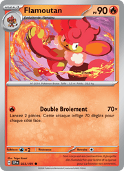 Flamoutan 023/252 Pokémon Étincelles Déferlantes (EV08)