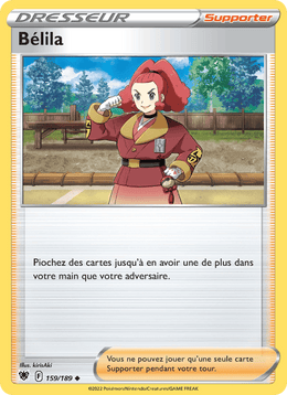 Bélila 159/216 Pokémon Astres Radieux (ASR)