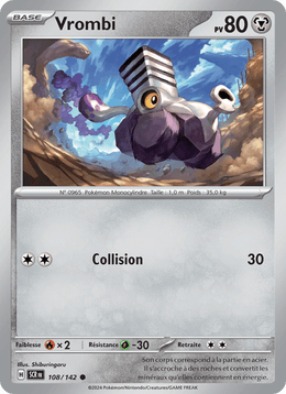 Vrombi 108/175 Pokémon Couronne Stellaire (EV07)