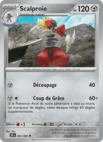 Scalproie 065/172 Pokémon Foudre Noire (BLK)