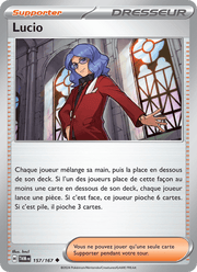 Lucio 157/226 Pokémon Mascarade Crépusculaire (EV06)