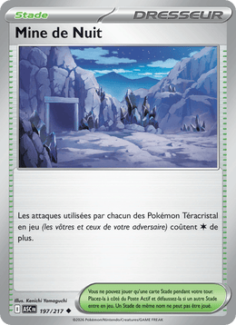 Mine de Nuit 197/295 Pokémon Héros Transcendants (ME2.5)