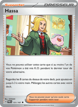 Hassa 151/226 Pokémon Mascarade Crépusculaire (EV06)