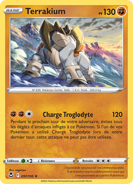 Terrakium 097/245 — Pokémon Tempête Argentée (SIT)