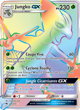 Jungko GX 216/236 — Pokémon Tonnerre Perdu (LOT)