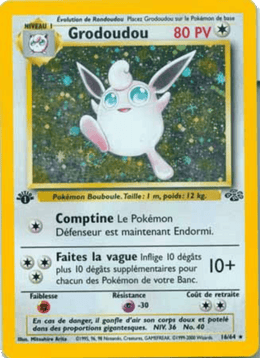 Grodoudou 16/64 Pokémon Jungle (JU)
