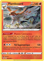 Flambusard 32/201 Pokémon Ténèbres Embrasées