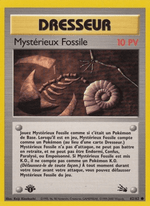 Mystérieux Fossile 62/62 Pokémon Fossile (FO)