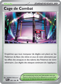 Cage de Combat 085/130 Pokémon Flammes Fantasmagoriques (ME02)