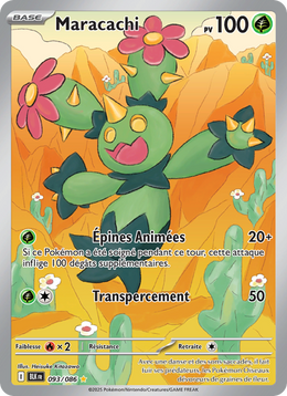 Maracachi 093/86 — Pokémon Foudre Noire (BLK)