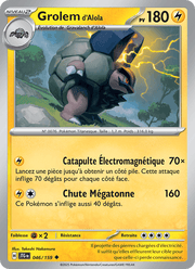 Grolem d'Alola 046/190 Pokémon Aventures Ensemble (EV09)