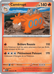 Camérupt 028/295 Pokémon Héros Transcendants (ME2.5)