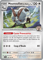 Moumouflon de Nabil 136/190 Pokémon Aventures Ensemble (EV09)