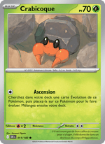 Crabicoque 011/244 Pokémon Rivalités Destinées (EV10)