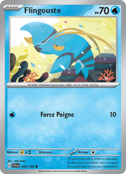Flingouste 049/258 Pokémon Écarlate et Violet (EV01)