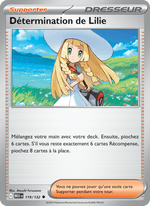 Détermination de Lilie 119/188 Pokémon Méga-Évolution (ME01)