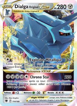 Dialga Originel VSTAR 114/246 — Pokémon Astres Radieux (ASR)