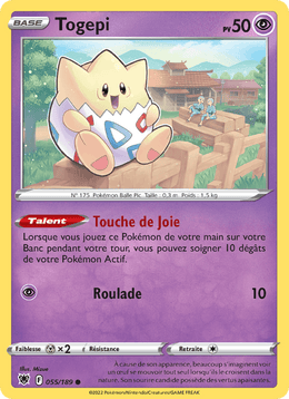 Togepi 055/216 Pokémon Astres Radieux (ASR)