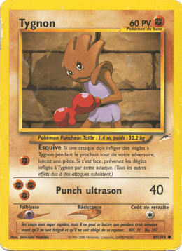 Tygnon 69/113 Pokémon Neo Destiny (N4)