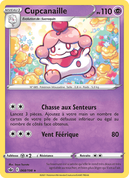 Cupcanaille 68/233 Pokémon Règne de Glace (CRE)