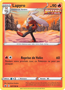 Lapyro 27/233 Pokémon Règne de Glace (CRE)