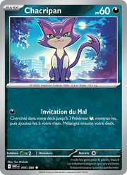 Chacripan 055/173 Pokémon Flamme Blanche (WHT)
