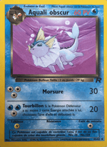 Aquali obscur 45/83 Pokémon Team Rocket (RO)