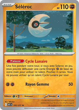 Séléroc 105/295 Pokémon Héros Transcendants (ME2.5)