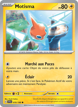 Motisma 070/258 Pokémon Écarlate et Violet (EV01)
