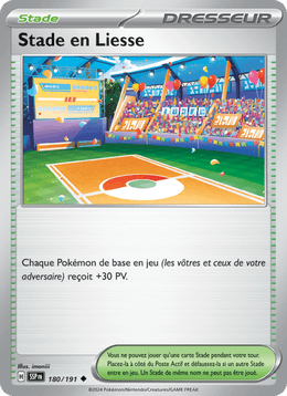 Stade en Liesse 180/252 Pokémon Étincelles Déferlantes (EV08)