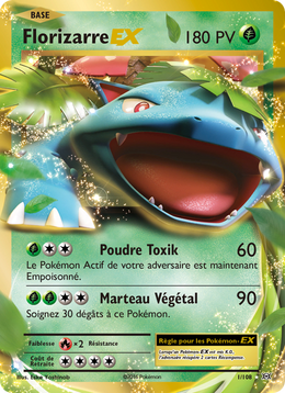 Florizarre EX 1/113 — Pokémon Évolutions (EVO)