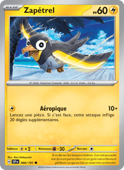 Zapétrel 066/252 Pokémon Étincelles Déferlantes (EV08)