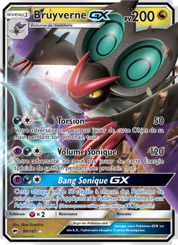 Bruyverne GX 99/169 — Pokémon Ombres Ardentes (BUS)
