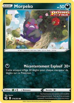 Morpeko 179/284 Pokémon Poing de Fusion (FST)