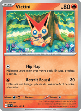 Victini 030/218 Pokémon Forces Temporelles (EV05)